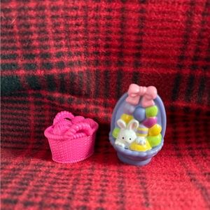 Pink Basket and Easter Egg Toy Set Little People